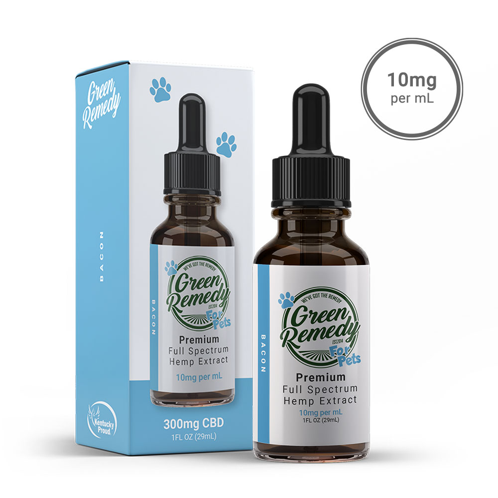 Bacon Flavored Full Spectrum CBD Oil for Pets | Green Remedy