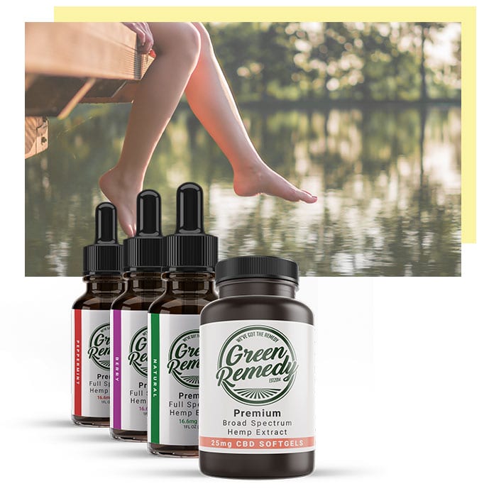 Green Remedy CBD Hemp Products Variety