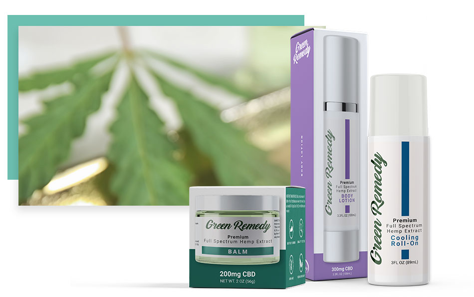 Green Remedy CBD Hemp Topicals